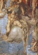 Michelangelo Buonarroti The Last Judgment France oil painting reproduction